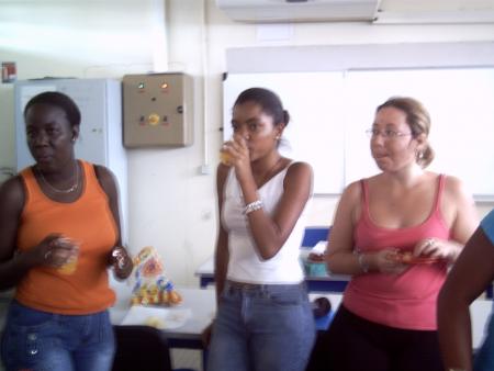Djamina, Marie-Jo&euml;lle et Gina !